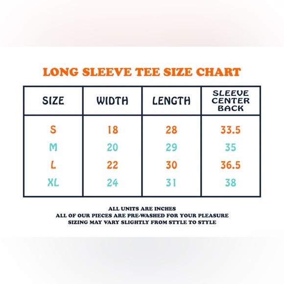 Free & Easy Palm Tree Barb Wire Long Sleeve Baby Pink Tee T Shirt - Picture 11 of 11